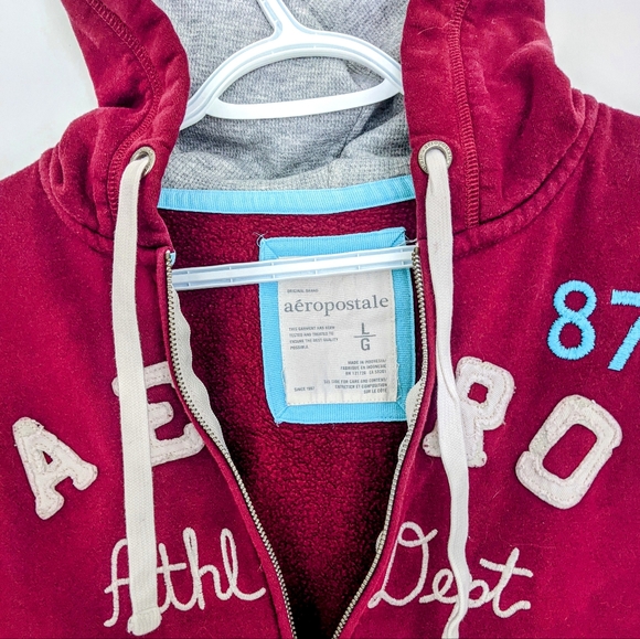 Aeropostale Zipper Hoodie - Picture 6 of 7